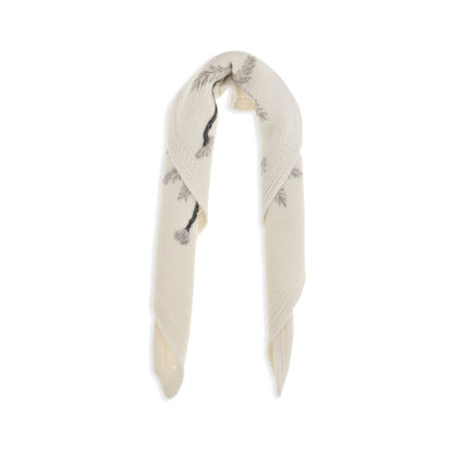 P.A.R.O.S.H. Beige Wool Oves Aries Scarf