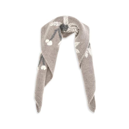 P.A.R.O.S.H. Beige Wool Oves Aries Scarf