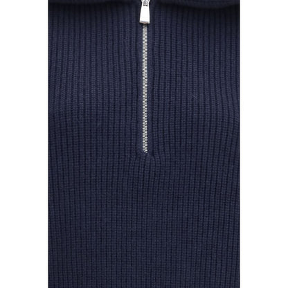 Malo Blue Cashmere Polo Shirt