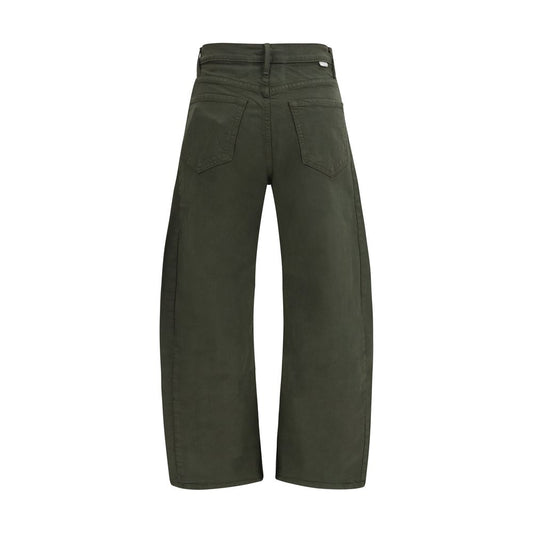 Mother Denim Bicolor Cotton Relaxed Fit Jeans