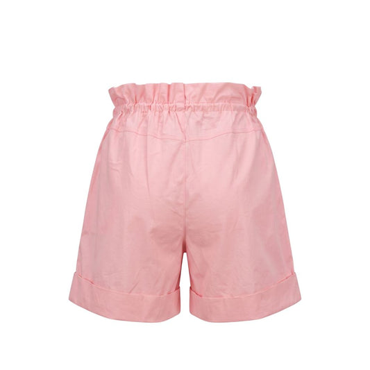 Trussardi Jeans Pink Cotton Women Shorts
