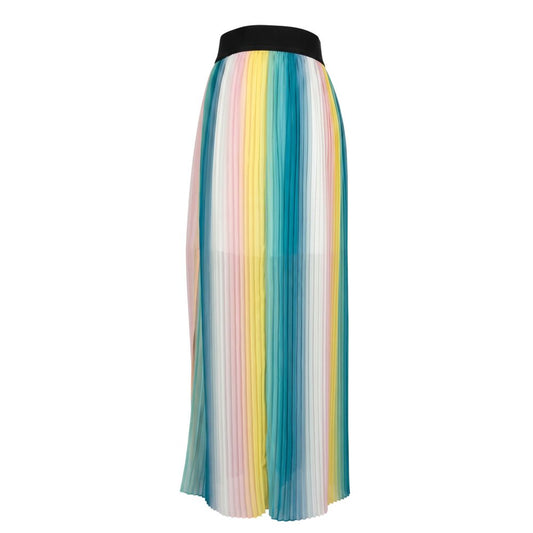 Trussardi Jeans Pink Polyester Women Skirt