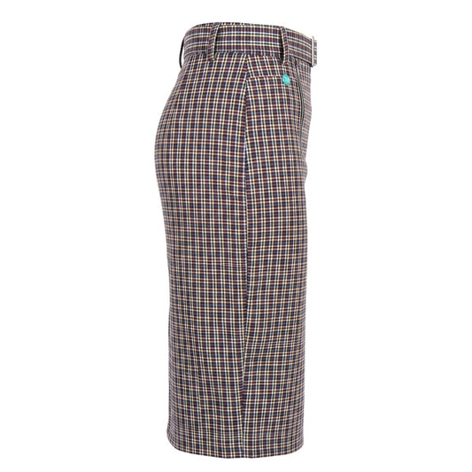 Trussardi Jeans Black Cotton Women Skirt