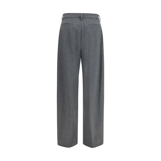 The Latest Gray Polyester Dress Pants