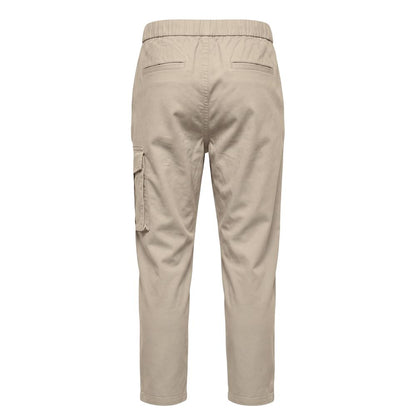 Trussardi Jeans Beige Lyocell Women Pants