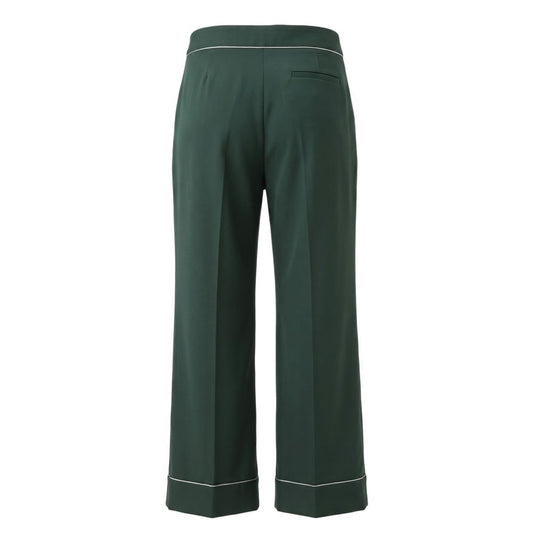 Trussardi Jeans Green Polyester Women Pants