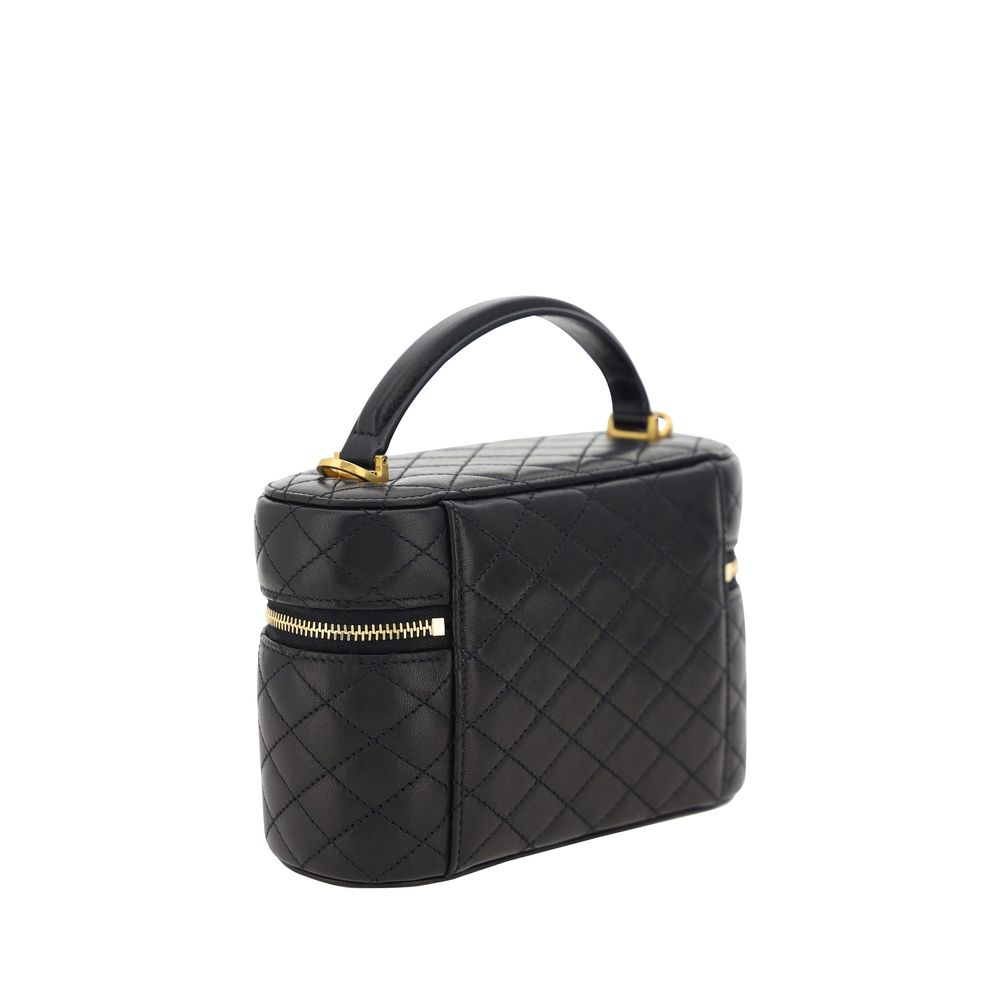 Saint Laurent Black Lamb Ovis Aries Shoulder Bag