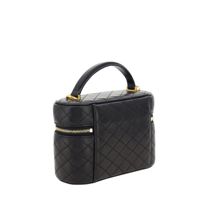Saint Laurent Black Lamb Ovis Aries Shoulder Bag