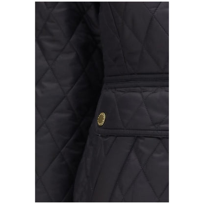 Barbour Black Polyamide Full-Length Jacket