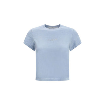 Alexander Wang Blue Cotton T-Shirt