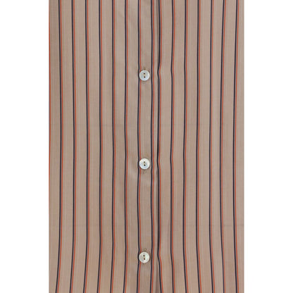 Kristina Ti Multicolor Viscose Pattern Shirt