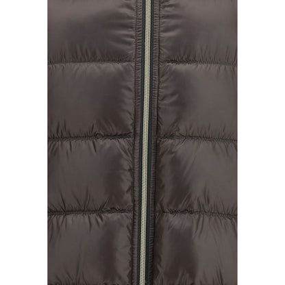 Herno Gray Polyester Full-Length Jacket