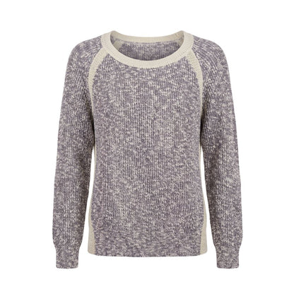 Trussardi Jeans Grey Cotton Women's Sweater