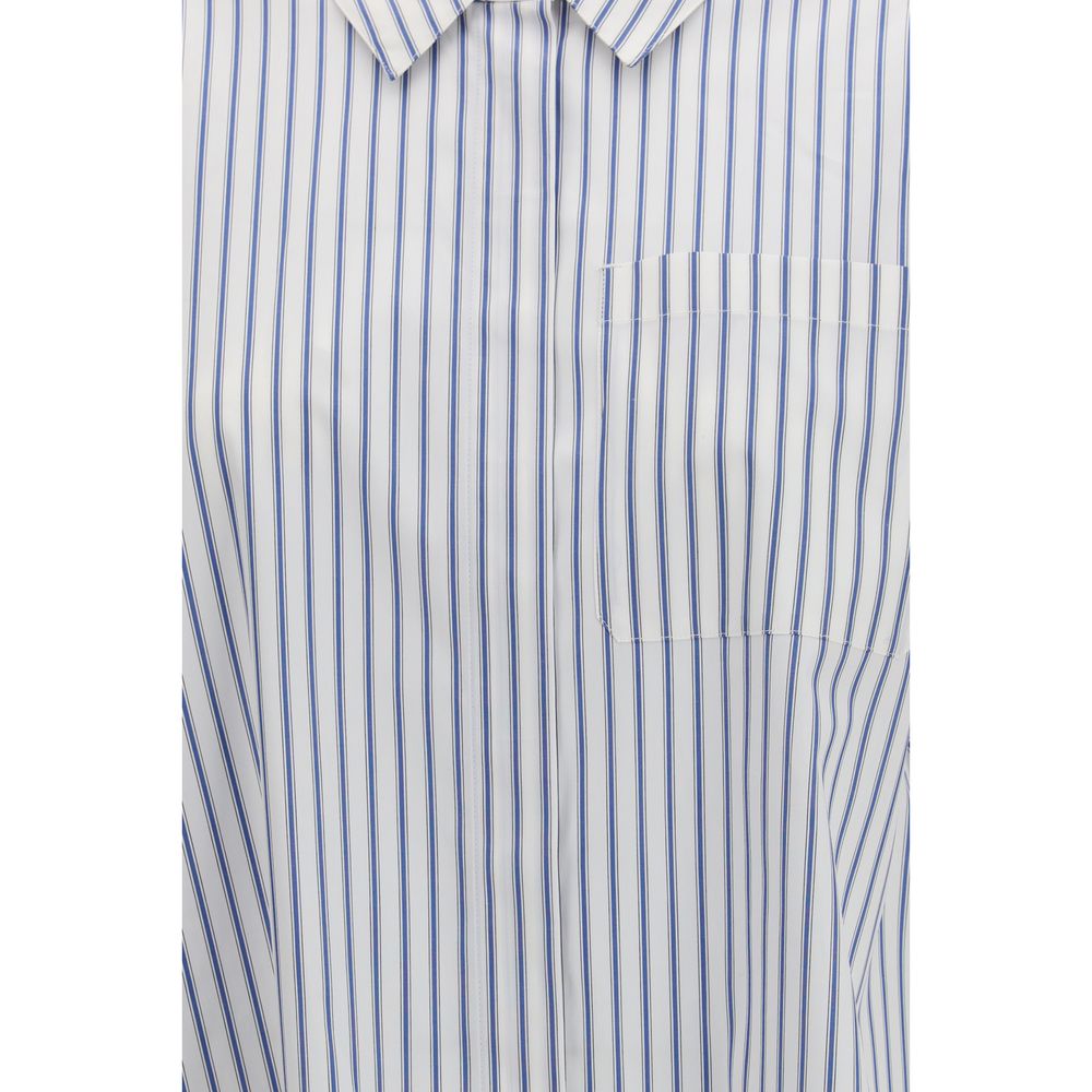'S Max Mara Blue Cotton Shirt