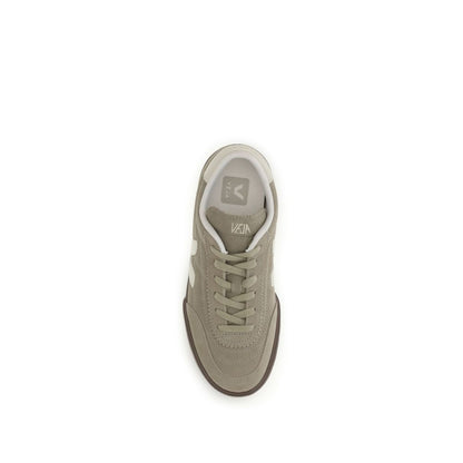 Veja Bicolor Suede Leather Low Top Sneakers