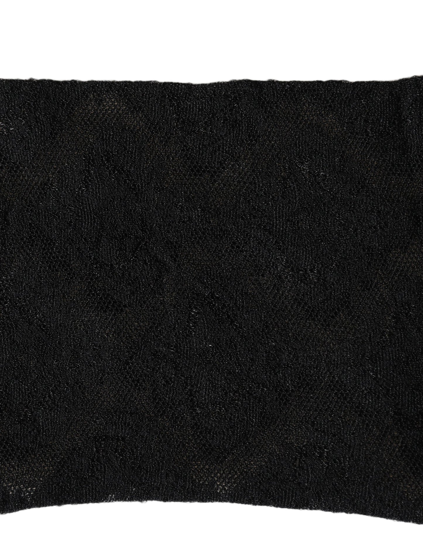 Dolce & Gabbana Black Floral Nylon Stretch Mid Calf Socks