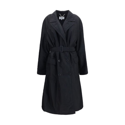 Maison Margiela Black Wool Oves Aries Coat