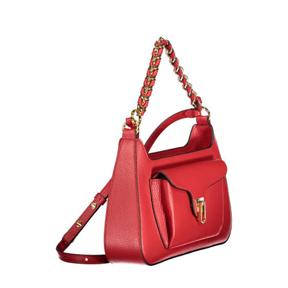Coccinelle Rosso Leather Women's Bag