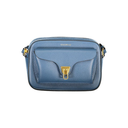 Coccinelle Blue Leather Womens Bag