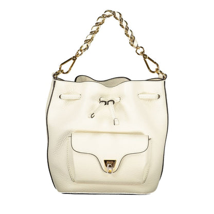Coccinelle White Leather Handbag
