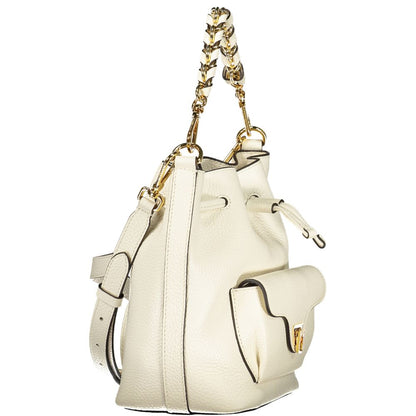 Coccinelle White Leather Handbag