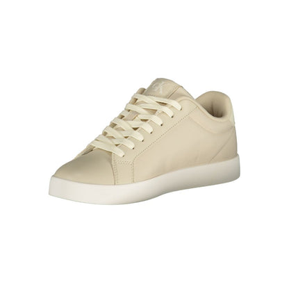 Calvin Klein Beige Polyurethane Womens Sneaker