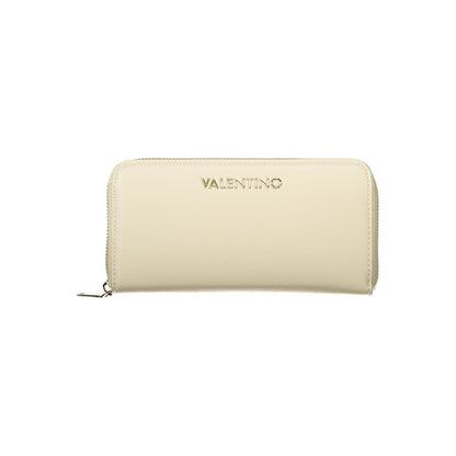 Mario Valentino Beige Polyethylene Wallet