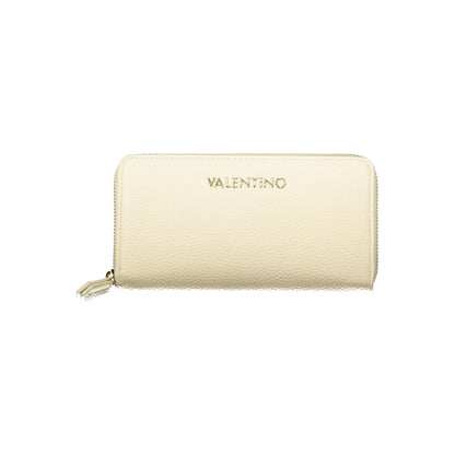 Mario Valentino Beige Polyethylene Wallet