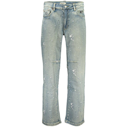 Desigual Blue Cotton Jeans Denim