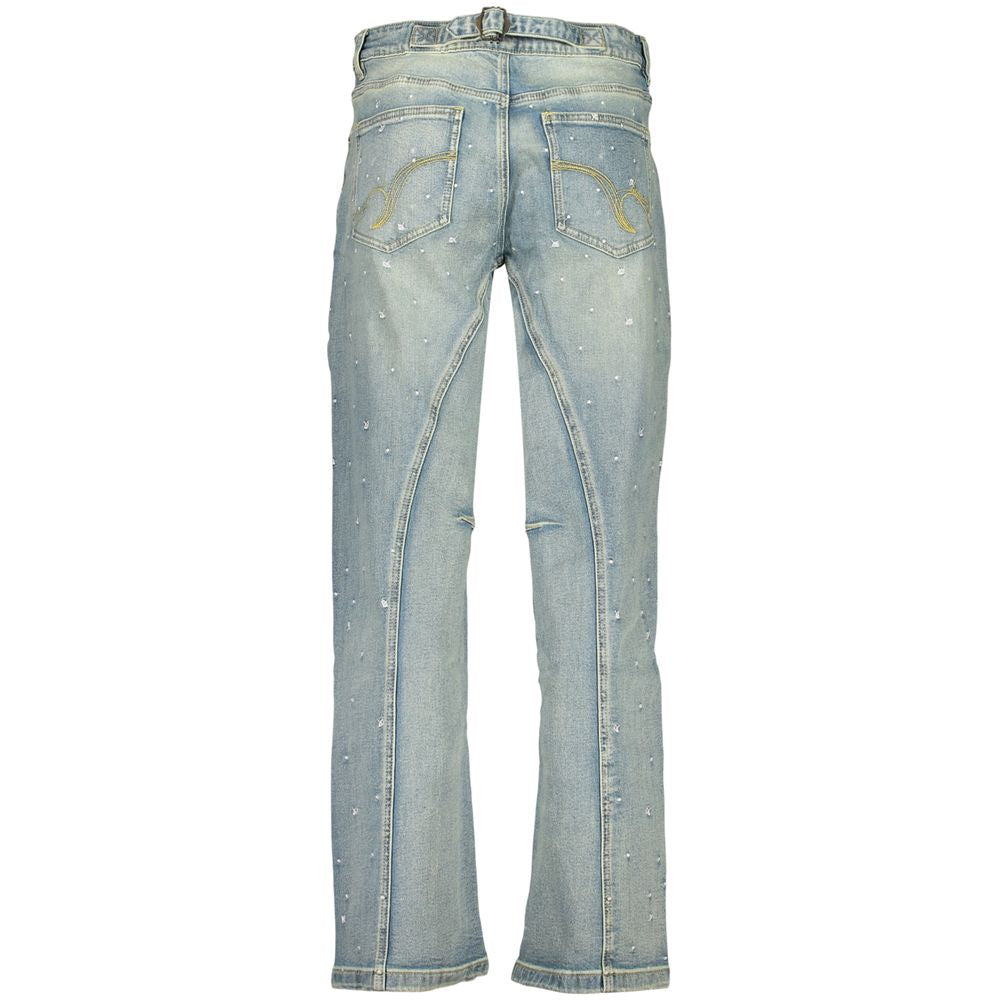 Desigual Blue Cotton Jeans Denim