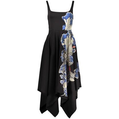 Desigual Black Cotton Casual Dress