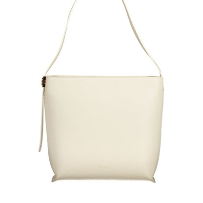 Coccinelle White Leather Handbag