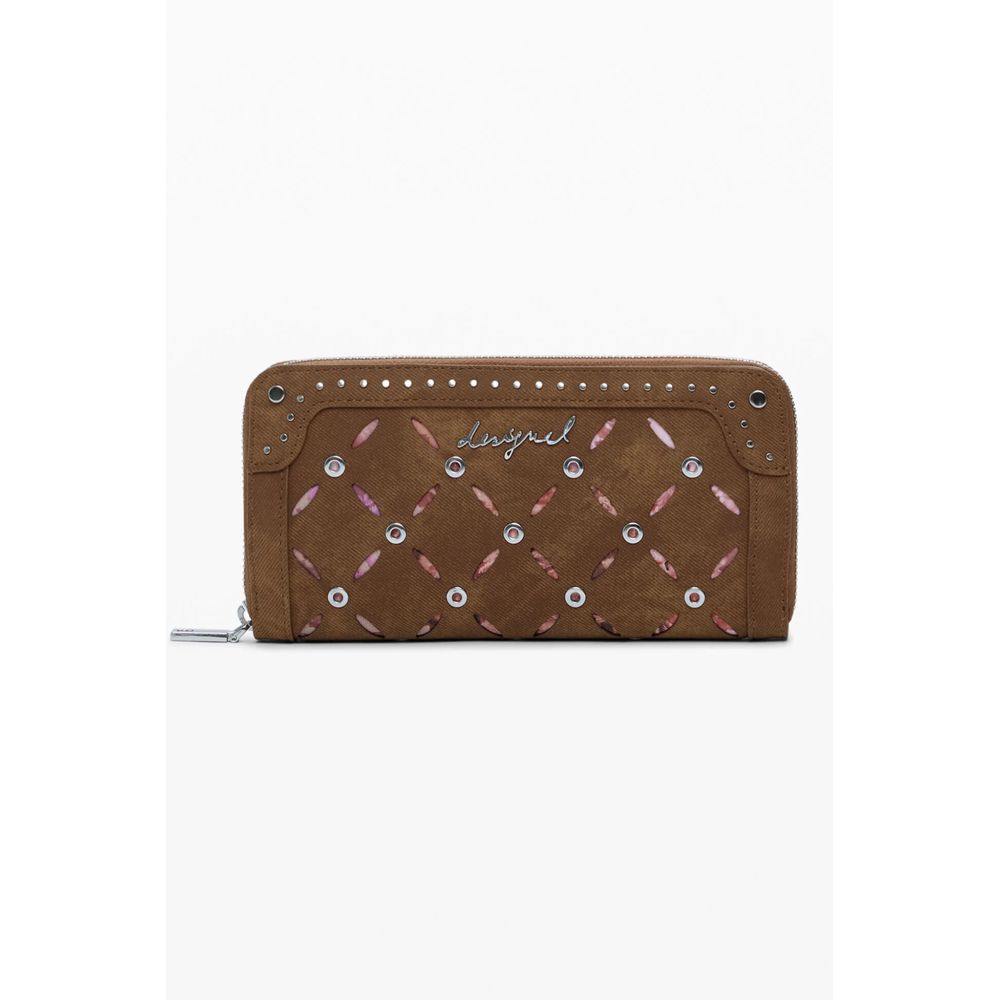 Desigual Brown Polyethylene Wallet