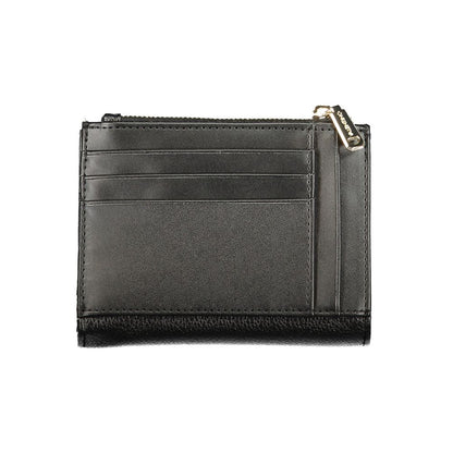 Mario Valentino Black Polyethylene Wallet