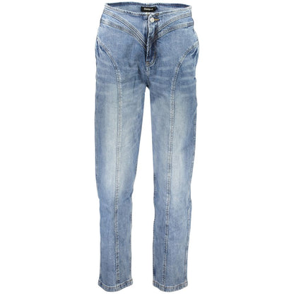 Desigual Blue Cotton Jeans Denim