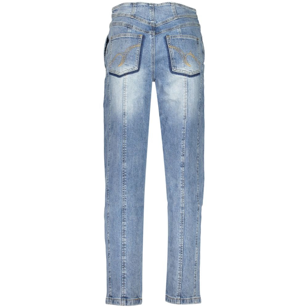 Desigual Blue Cotton Jeans Denim