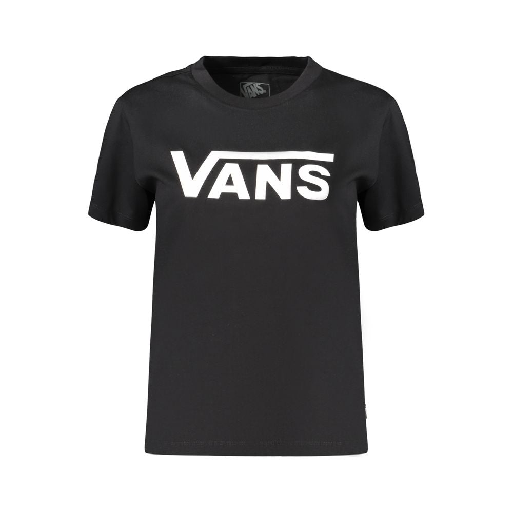 Vans Black Cotton T-Shirt