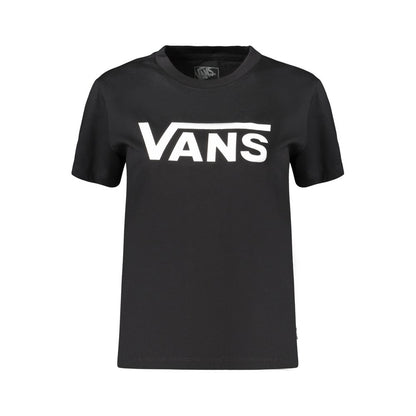 Vans Black Cotton T-Shirt