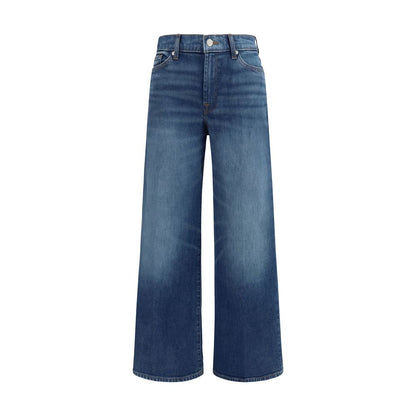 7FOR Blue Cotton Jeans Denim