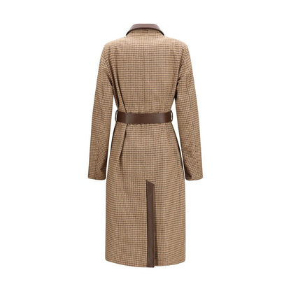 Jacob Cohen Brown Cotton Coat