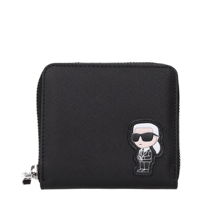 Karl Lagerfeld Black Polyethylene Wallet