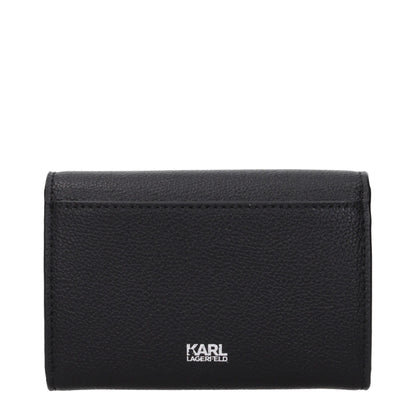Karl Lagerfeld Black Polyester Wallet