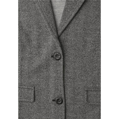Street One Black Polyester Blazer