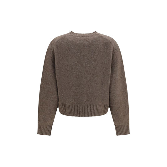 Loulou De Saison Brown Wool Oves Aries Cardigan