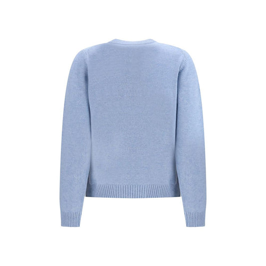 Ganni Blue Wool Oves Aries Sweatshirt