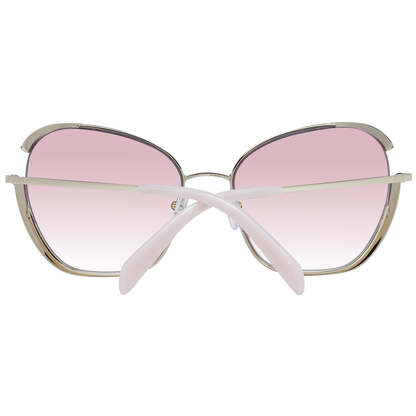 Emilio Pucci Gold Metal Sunglasses