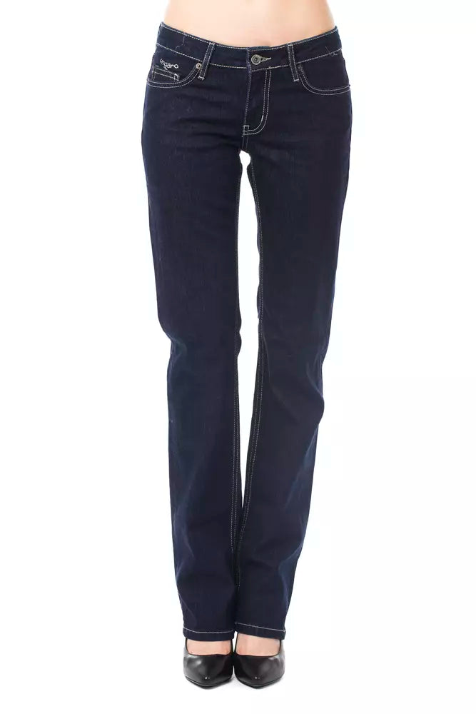 Ungaro Fever Blue Cotton Women's Jeans