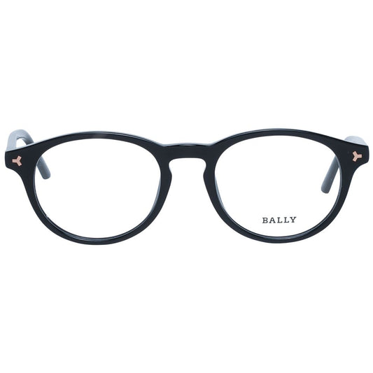 Bally Black Plastic Glasses (Frames)