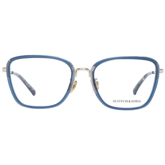 Scotch & Soda Blue Metal & Plastic Glasses (Frames)