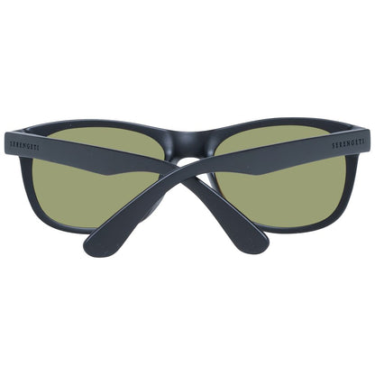 Serengeti Black Plastic Sunglasses